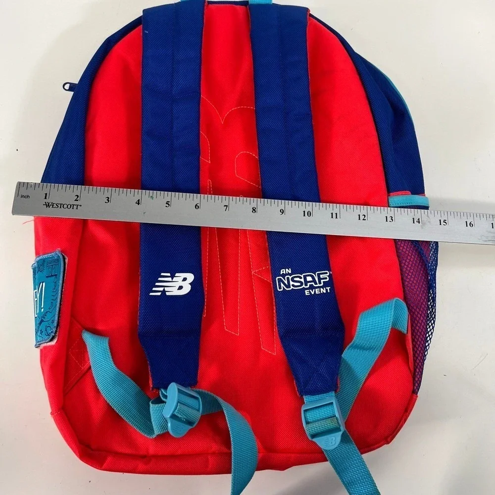 New Balance Relay Event‎ Backpack Red Blue Youth Kids School Bag